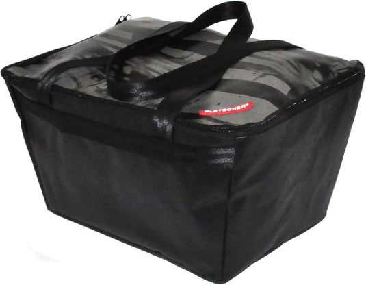 Pletscher mandtas premium basket bag plet. premium urban style, black grey