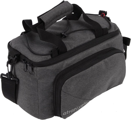 Atranvelo bagagedragertas zap avs trunk bag at.velo zap avs grey black