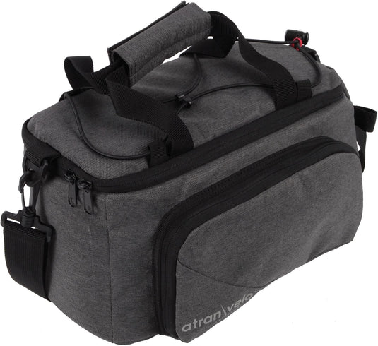 Atranvelo bagagedragertas zap avs trunk bag at.velo zap avs grey black