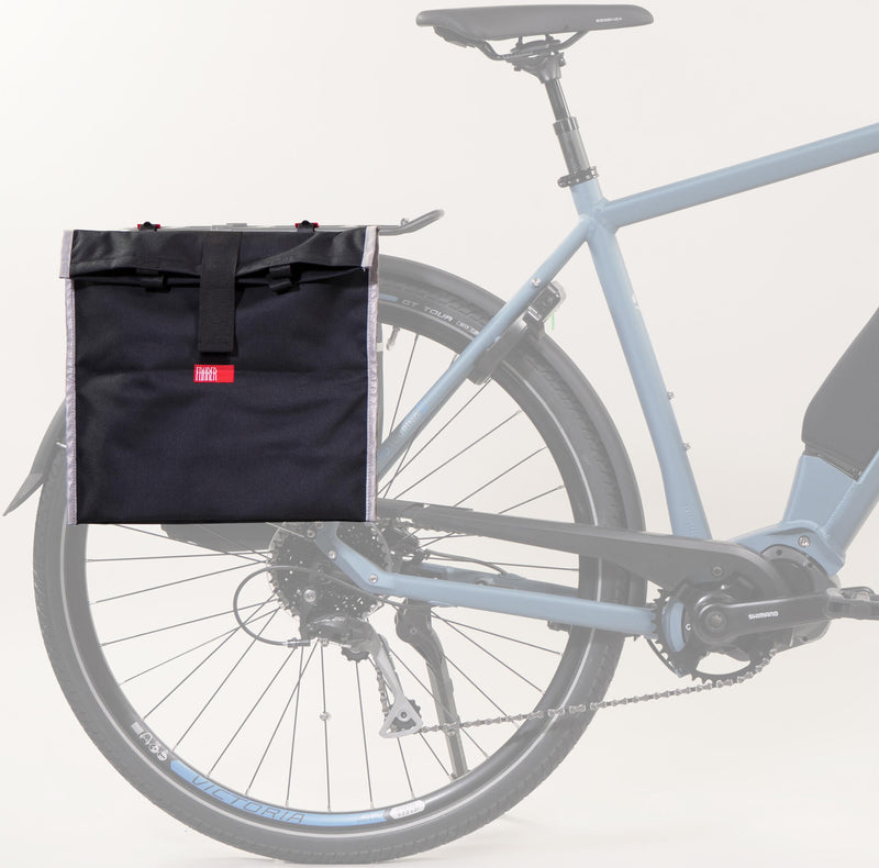 Load image into Gallery viewer, Fahrer shoppertas konsum shop.bag konsum black
