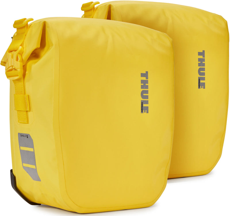 Load image into Gallery viewer, Thule pack&#39;n pedal tas shield pannier small bag shield pannier small yellow
