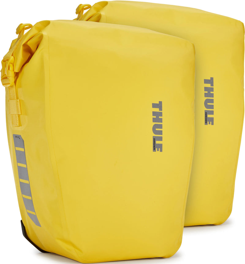 Load image into Gallery viewer, Thule pack&#39;n pedal tas shield pannier large bag shield pannier large yellow
