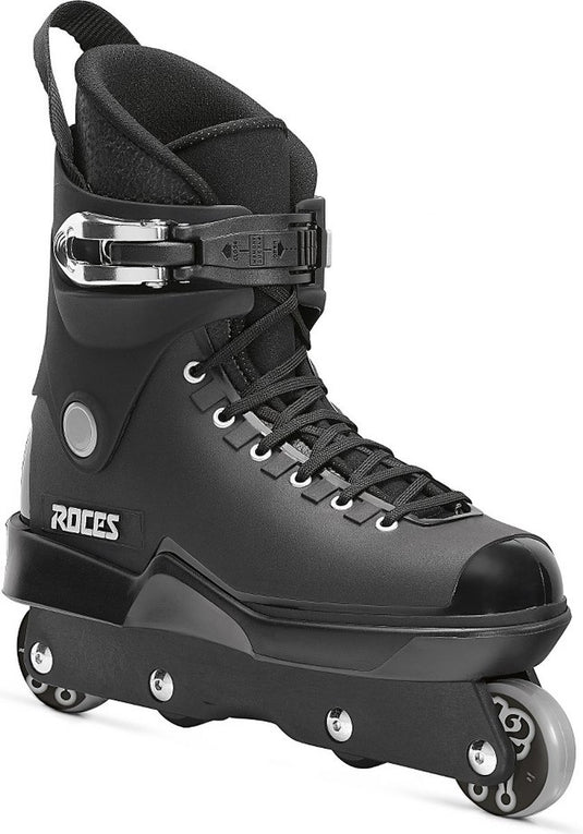 Roces m12 ufs stunt skates zwart – volwassenen – ufs frame high-impact shell – maat 45