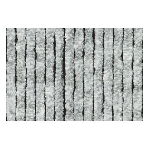 Wicotex kattenstaart deurgordijn 90x220 grijs wit 100% polypropyleen