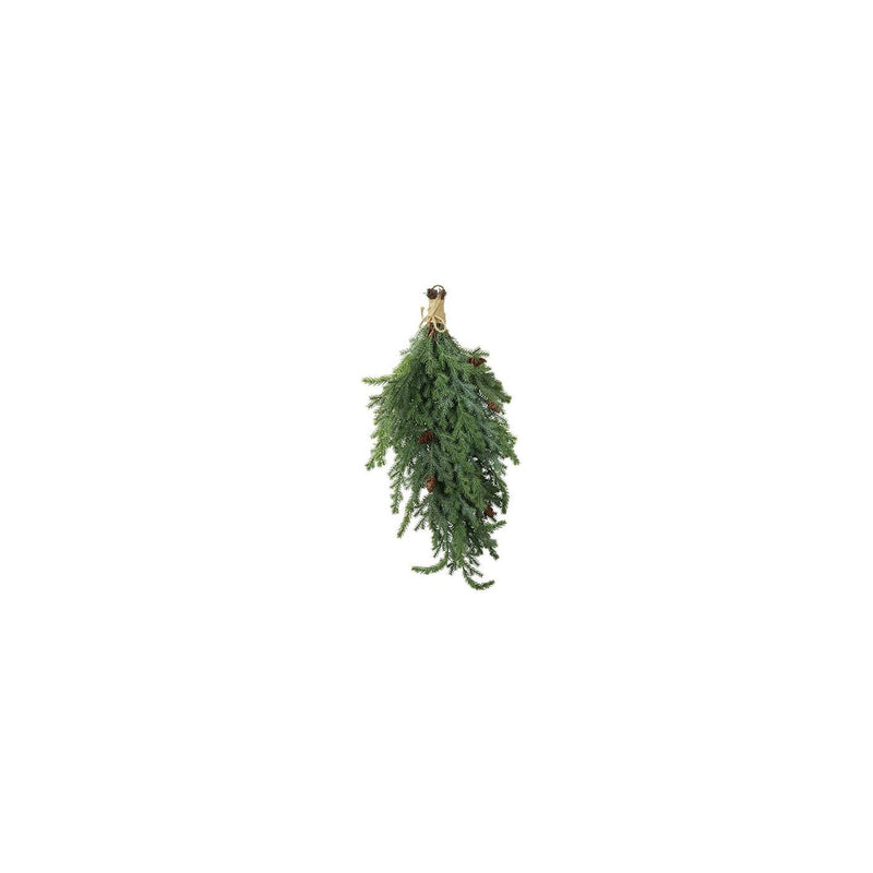 Afbeelding laden in galerijviewer, Country field countryfield festoen cryptomeria groen kunststof h80cm
