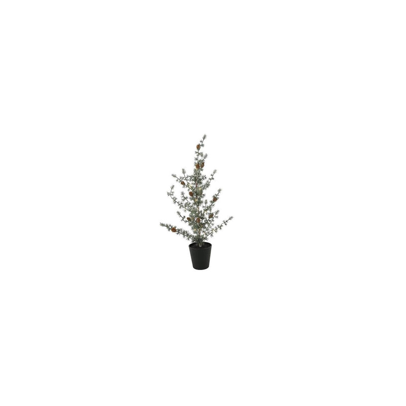 Afbeelding laden in galerijviewer, Country field countryfield kerstboom led cedrus groen kunststof 11x10x61cm 15led 3xaaa
