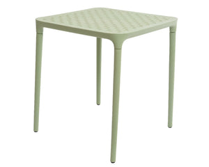 Tafel porto kunststof 65x65x70cm cm groen