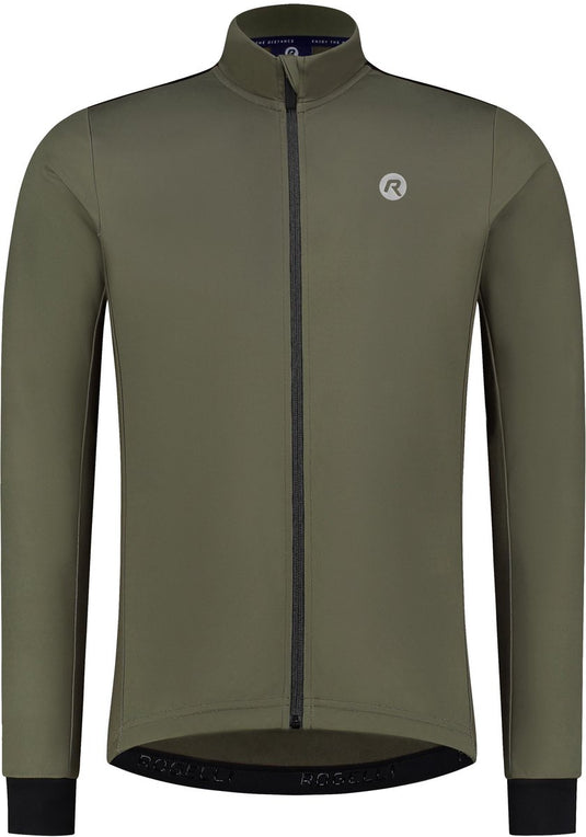 Rogelli core fietsshirt heren lange mouwen - wielershirt - comfort fit - groen - maat xxl