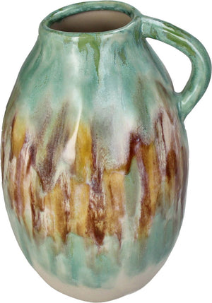 Hd collection vaas stoneware multi 20,7x20,7x31,5cm