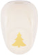 Vaessen creative pons - figuurpons - dennenboom - 3,2 x 3,4 cm
