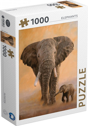 Rebo puzzel olifanten 1000 stukjes