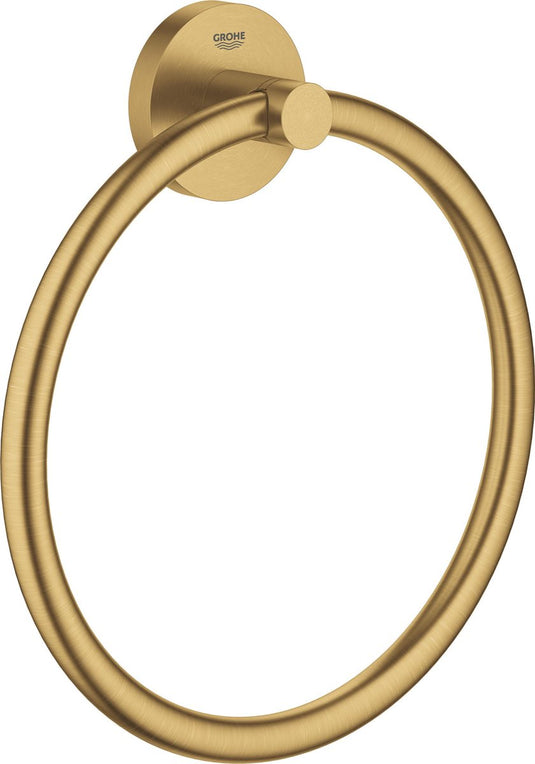 Grohe essentials handdoekring - ø 18 cm - metaal - cool sunrise geborsteld (mat goud) - 40365gn1