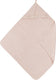Meyco baby ruffle badcape - soft pink - 80x80cm