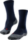 Falke tk2 anti-blaar dik wol functioneel materiaal wandelsokken dames blauw - maat 35-36