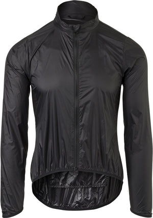 Agu wind fietsjack ii essential heren - zwart - xxl - winddicht - two-way rits