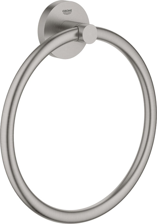 Grohe start wandhouder - supersteel (rvs look)