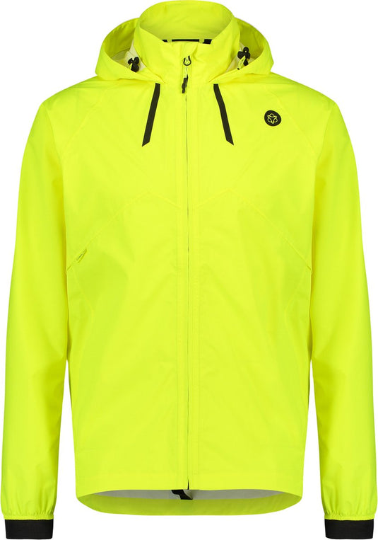 Agu compact regenjas commuter heren hi-vis geel