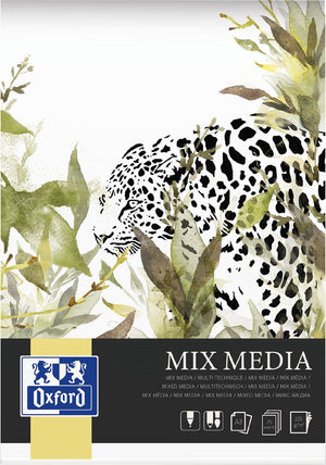 Oxford mixed media blok - a3 - 25 vel - 225g