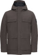 Jack wolfskin brandenburger jkt m heren outdoorjas - peat