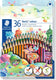 Staedtler noris colour driekantig kleurpotlood - set 36 st