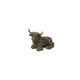 Countryfield beeld schotse hooglander liggend ulla bruin polystone 16x9x12cm