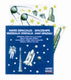 Glow in the dark stickers ruimtesch (10s