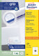 Merkloos sans marque etiket avery zweckform 3425 105x57mm wit 1000stuks