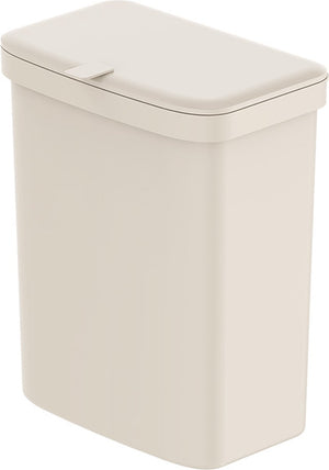 Eko - puro ii food waste caddy 9 liter - polypropyleen - wit - prullenbak
