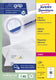 Merkloos sans marque avery l7173-100 adreslabels