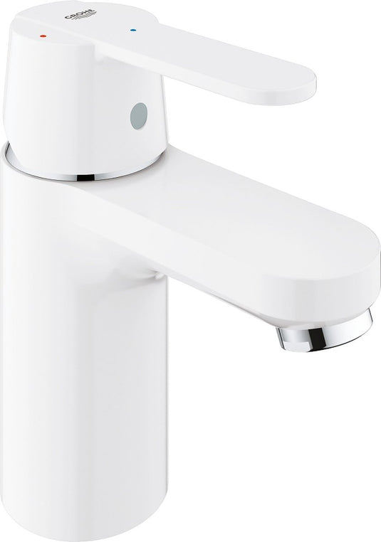 Grohe quickfix get waterbesparende wastafelkraan - waterbesparend - push open waste - wit - 23586ls0