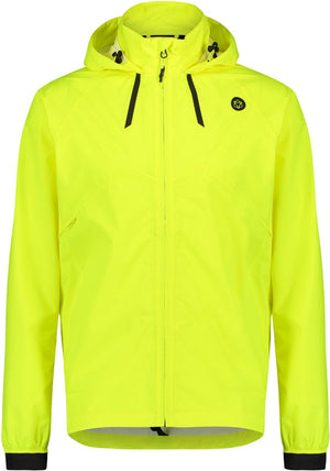 Puch compact regenjas commuter heren hi-vis geel