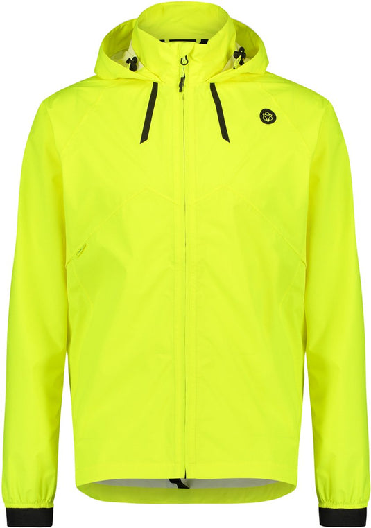 Puch compact regenjas commuter heren hi-vis geel