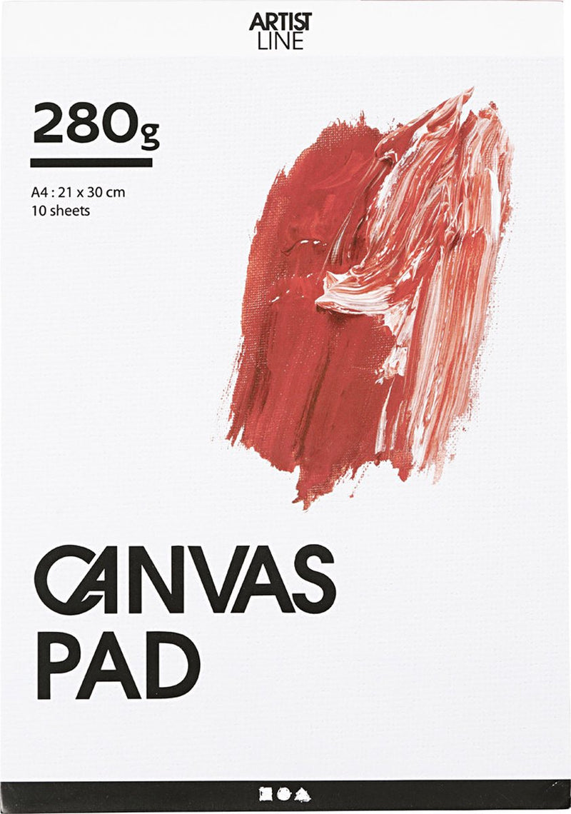 Chargez l'image dans la visionneuse de la galerie, Creativ company canvas block - a4 (10 x 280 g) (25753)
