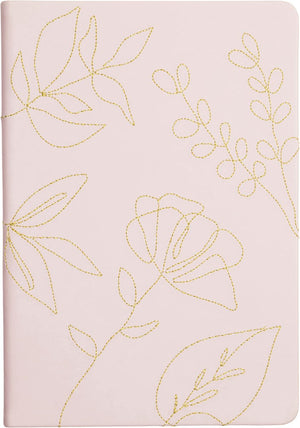 Eccolo notitieboek - stiched botanical - lijn - ca.15x20cm - ec-d458a