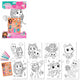 Gabby's poppenhuis gabby's dollhouse kleur- + stickerset
