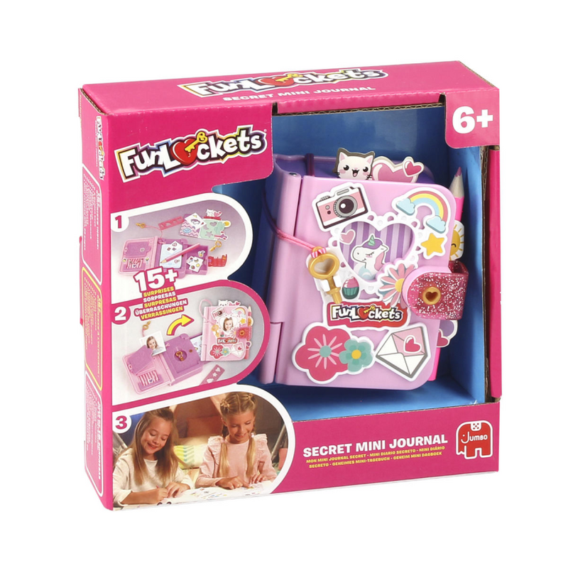 Chargez l'image dans la visionneuse de la galerie, Jumbo funlockets geheim minidagboek
