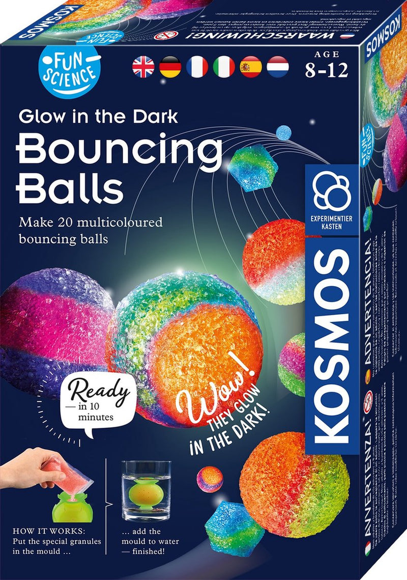 Afbeelding laden in galerijviewer, Kosmos glow in the dark stuiterballen maken, 20st.

