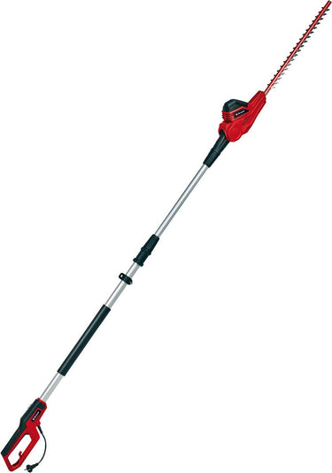 Einhell elektrische telescopische heggenschaar gc-hh 5056 - 500 w - snoeilengte 47 cm - verlengbaar 170-250 cm - tandafstand 20 mm - draaibare hoofdgreep