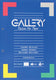 Gallery - cursusblok - a4 - 80 g m² - 2-gaatsperforatie - lijn - 100 vel
