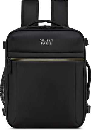 Delsey brochant 3 underseater rugzak 40 cm – 24l – 0,6 kg – gerecycled polyester – laptopvak 16” – smart sleeve – black