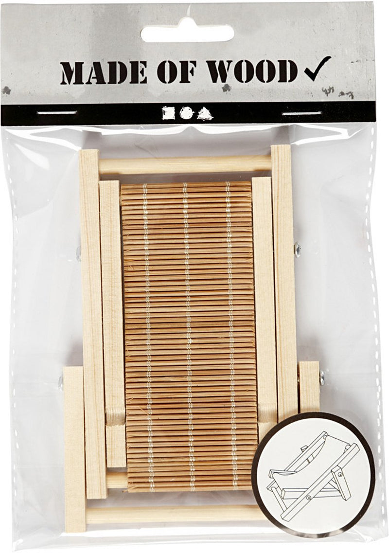 ギャラリービューアに画像をロードする, Creativ company houten mini strandstoel
