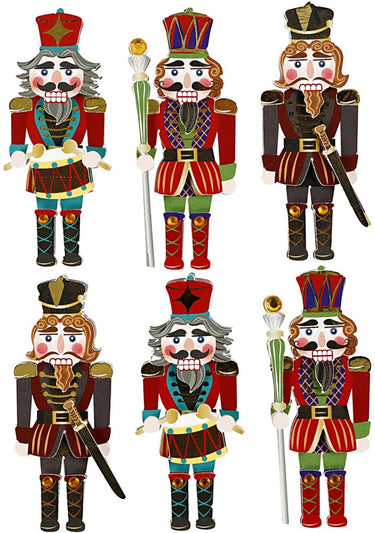 Creativ company http: www.cchobby.nl 3d-stickers-notenkraker-h-75-mm-b-30-mm-dikte-7-mm-6-stuk-1-doos