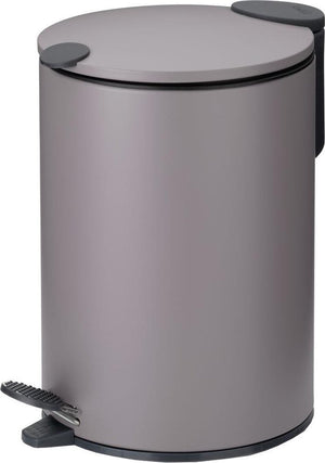 Kela pedaal afvalemmer, 3 l, licht grijs - | mats