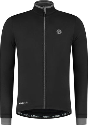 Rogelli essential fietsshirt - lange mouwen - heren - zwart - maat 3xl