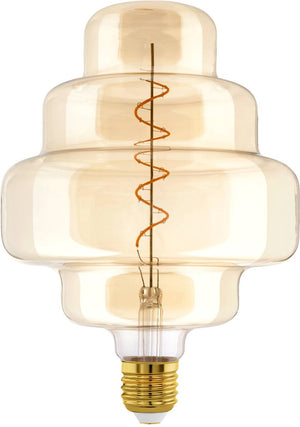 Eglo led lamp - e27 - ø 20 cm - amber - 2000k - dimbaar