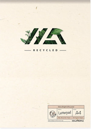 Aurora shine bright recycled schrijfblok | ft a4 | gelijnd