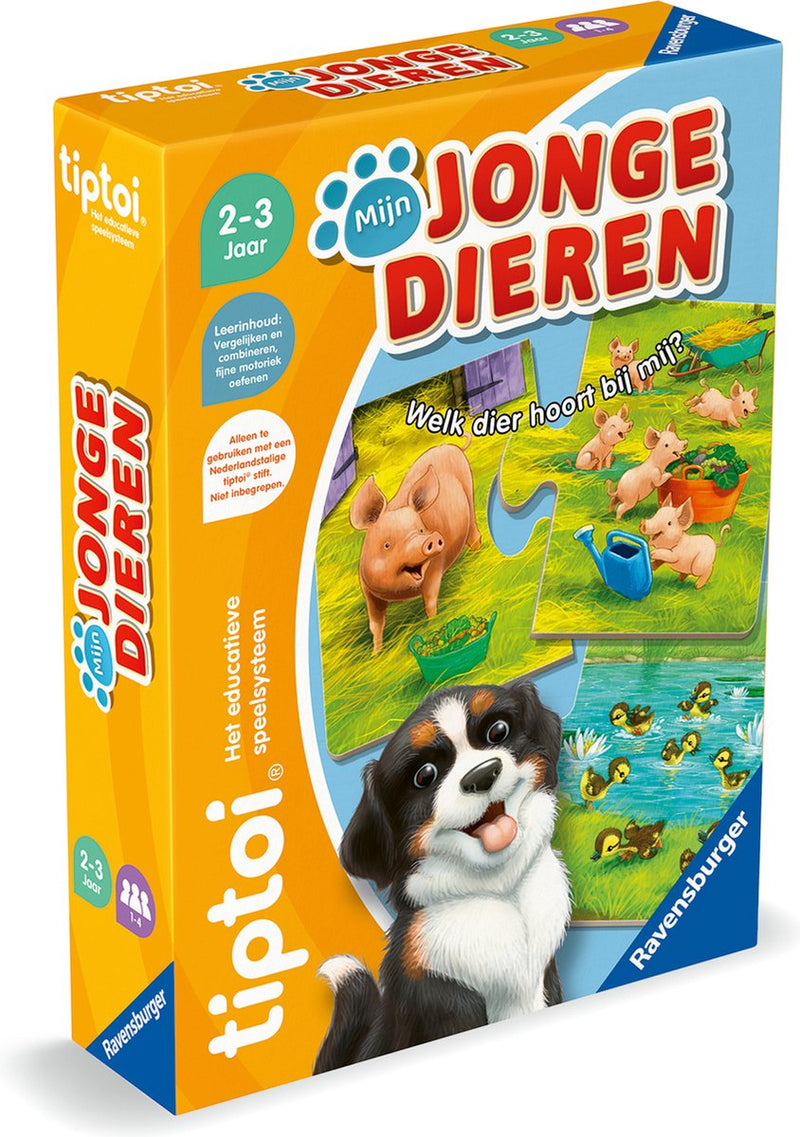ギャラリービューアに画像をロードする, Tiptoi mijn jonge dieren - interactief spel voor 1-4 jaar - ravensburger
