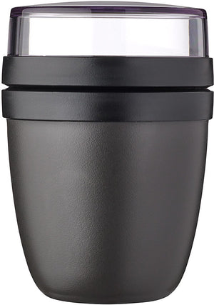 Mepal lunchpot ellipse mini nordic black