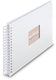Hama spiraal fotoalbum - fine art - 28x24 - 50 pagina's - wit