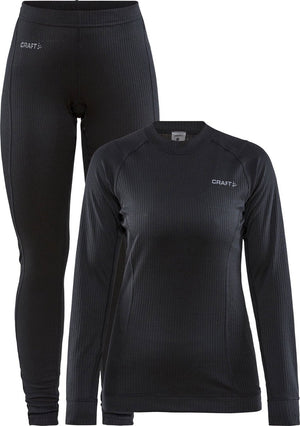 Craft core dry baselayer thermoset dames - zwart - maat xl